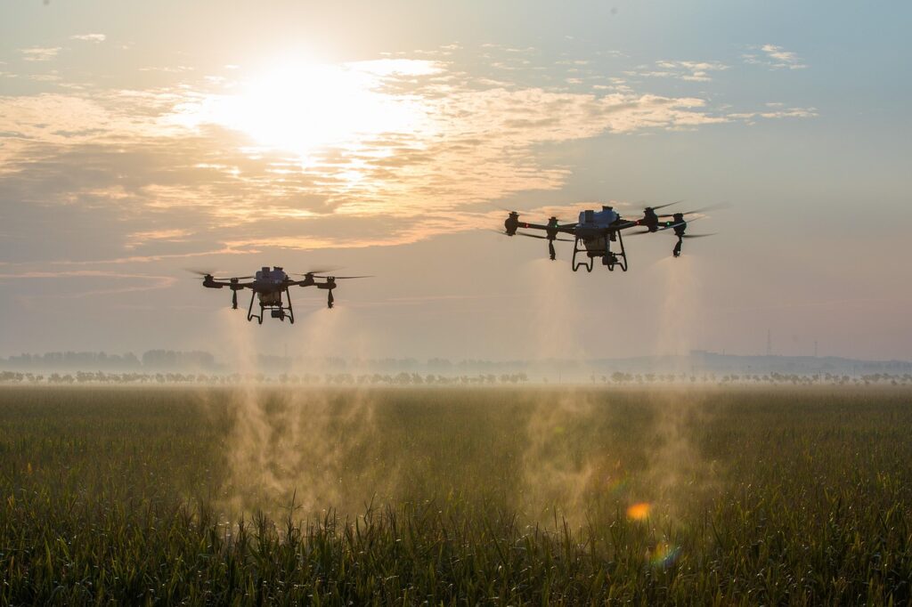 drones, plant protection drone, dji, farmland, agriculture, smart agriculture, flight defense, agricultural drone, technology, modernization, future farm, green, farm, pesticide